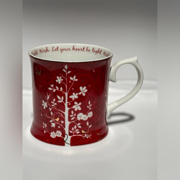 2009 Starbucks Holiday Edition Collectible Coffee Mug by Rosanna Red Doves 12oz - Picture 1 of 6